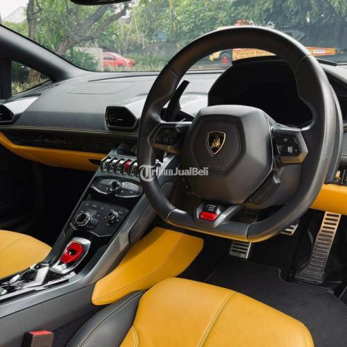 Mobil Sport Lamborghini Huracan LP 610di4 2015 Yellow Bekas Pajak Hidup