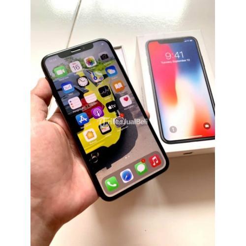 Hp Iphone X 64gb Grey Fullset Garansi Resmi Bekas Harga Nego Di