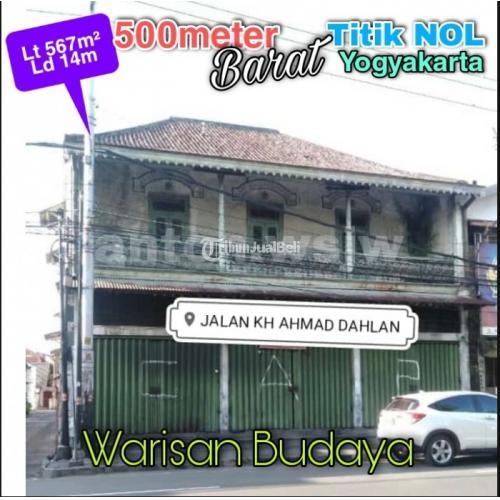 Dijual Bangunan Cina 600m Barat Titik Nol di Jl AHMAD DAHLAN Kodya - Yogyakarta