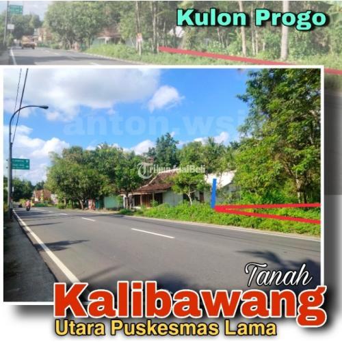Dijual Tanah Kalibawang Jl Raya Nanggulan Mendut, Utara Puskesmas Lama - Kulon Progo