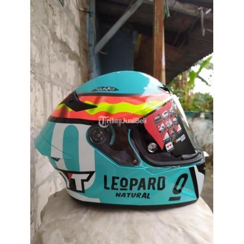 Helm Full Face Kyt Ttc Jaume Masia Leopard Ukuran Xl Bekas Nominus Di Jakarta Tribunjualbeli Com