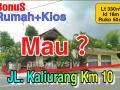 Dijual Tanah Bonus RUMAH+KIOS, HOOK:Jl Kaliurang Km10-Jl BIAS, RM.BALE ROSO - Sleman