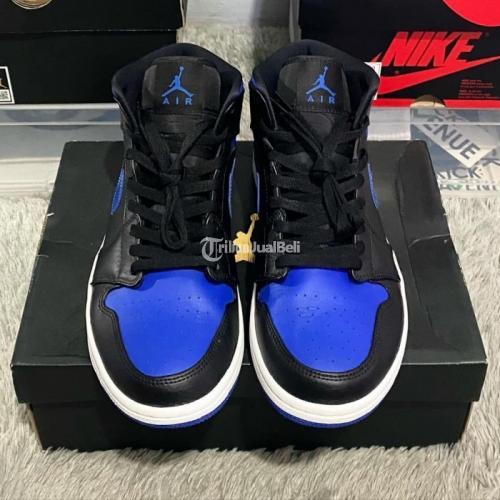 air jordan 1 mid royal blue harga