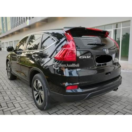  Mobil Honda CRV 2.4 Prestige 2015 Hitam Bekas Tangan 1 Low 