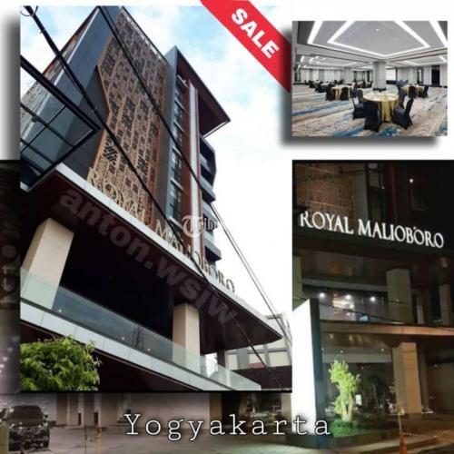 Dijual ROYAL MALIOBORO HOTEL. Hotel Bintang 4 Yogyakarta.Selatan Stasiun TUGU. 132 room - Yogyakarta