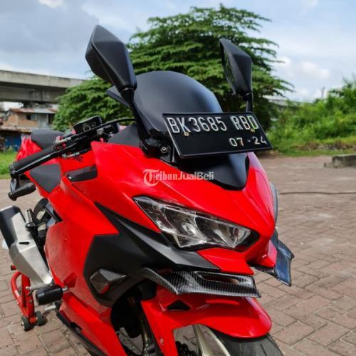 Motor Kawasaki New Ninja 250 Red 2018 Bekas Surat Lengkap Unit Istimewa - Medan