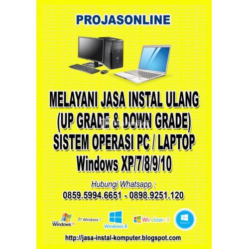 Jasa Install Ulang Komputer Terpercaya Dan Ditangani Langsung Oleh ...