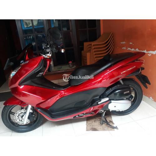 Motor Honda Pcx 17 Red Mesin Normal Bekas Body Mulus Di Jakarta Timur Tribunjualbeli Com