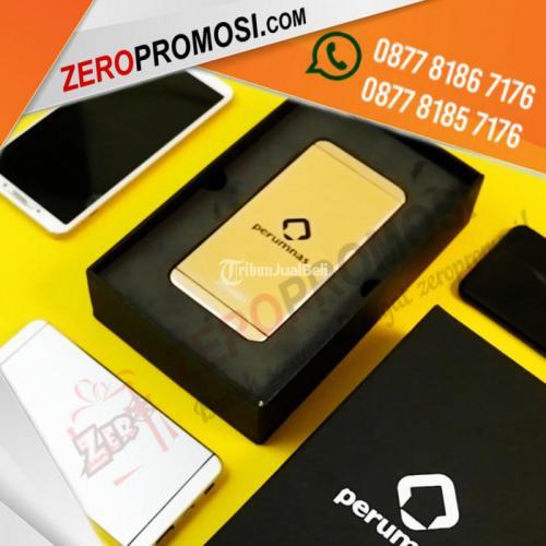 Powerbank Promosi Tipe P50AL06 Metal Slim Iphone 5000mAh - Tangerang