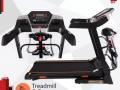 Treadmill Elektrik Monza dengan suspensi kokoh kuat user besar