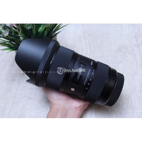 Lensa Sigma 18-35mm F1.8 DC HSM ART For Canon Second Mulus Like New Normal - Sleman