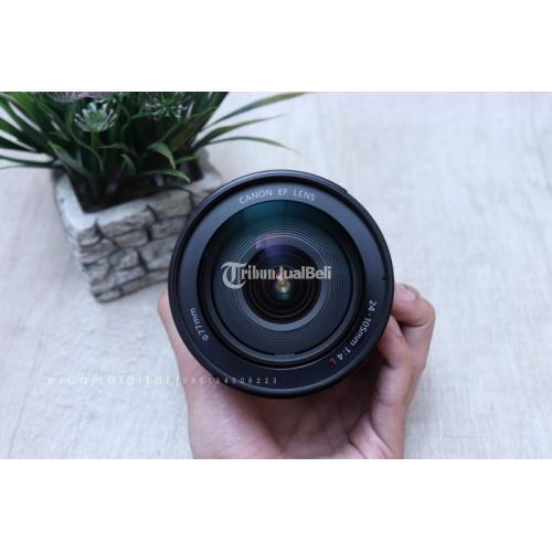 Lensa Canon 24-105mm F4L USM Second Mulus Like New Normal - Sleman