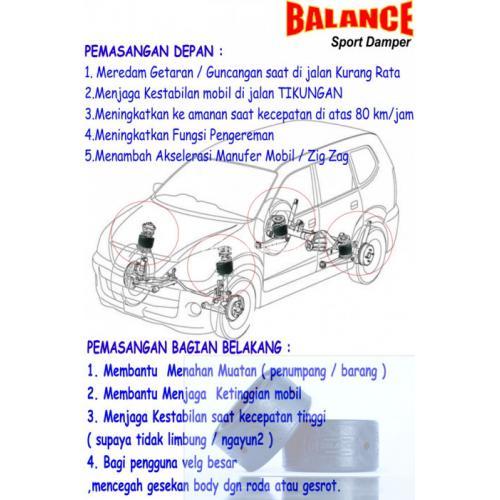Balance Damper Peredam Guncangan Tersedia Untuk Semua Jenis Mobil - Bontang