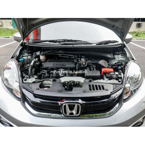 Mobil Honda Brio E Satya 1.2 2016 MT Silver Bekas Body Mulus Unit Terawat Istimewa - Jakarta Pusat