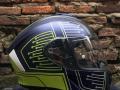 Helm Airoh Spark Blue Matt Cyrcuit Size XL Second Fullset Busa Tebal Nyaman Nego - Jakarta Timur