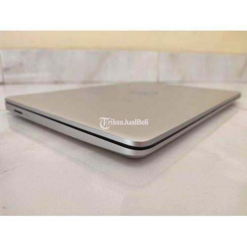 Laptop HP Slim DQ0005CL  Intel Pentium Silver N5000 4/64GB Second Fullset Mulus Nego - Yogyakarta