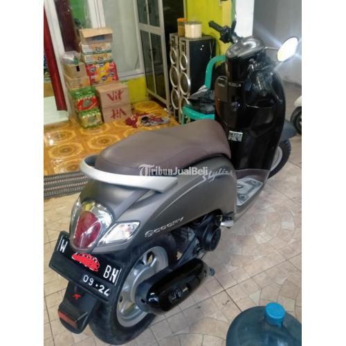 Motor Honda Scoopy 2019 Black Bekas Tangan 1 Terawat Murah - Surabaya