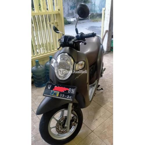 Motor Honda Scoopy 2019 Black Bekas Tangan 1 Terawat Murah - Surabaya