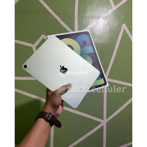 Tablet iPad Air 4 64GB Green Second Fullset Mulus Normal Siap Pakai - Surabaya