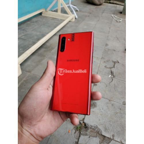 HP Samsung Note 10 5G Red Aura Limited Edition 12/256GB Second Fullset Mulus Normal Nego -  Banyumas