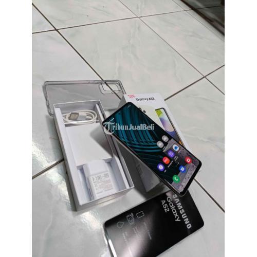 HP Samsung A52 RAM 8/256GB White Fullset Bekas Bergaransi Resmi - Yogyakarta