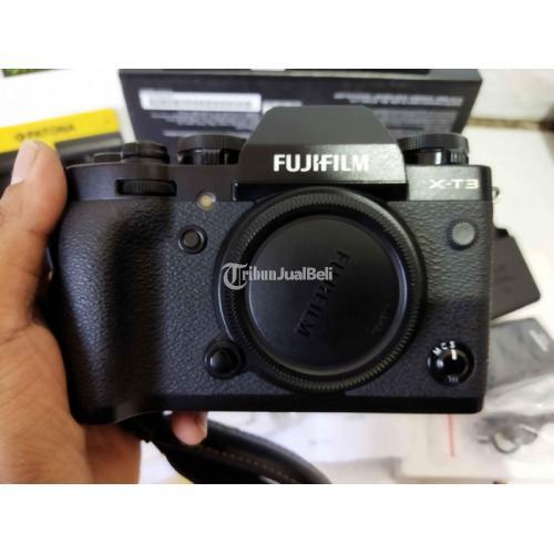 Kamera Fujifilm XT-3 Body Only Bekas Fullset Box Bebas Jamur - Tangerang Selatan