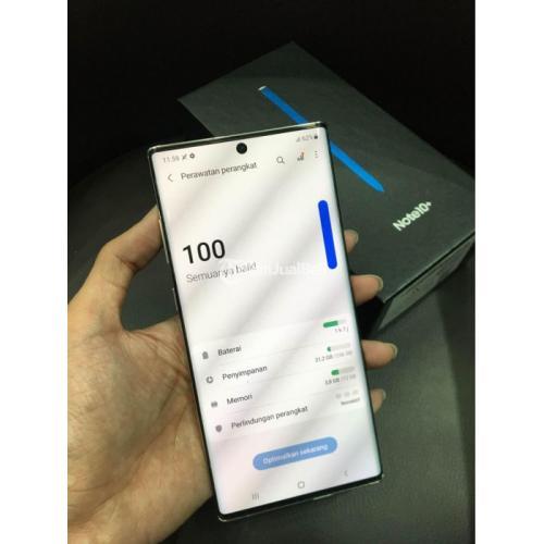 HP Samsung Galaxy Note 10 Plus 8/256GB Second Fullset Mulus Like New - Semarang