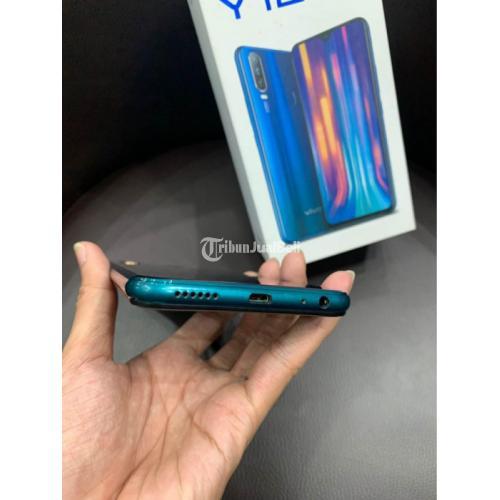 HP Vivo Y12 3/32GB Aqua Blue Second Fullset Mulus Normal Siap Pakai - Semarang