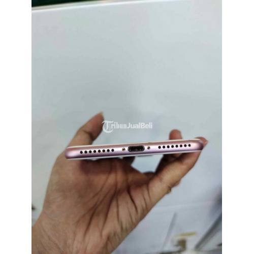 HP iPhone 7 Plus 32GB Rose Gold Baterai 90% Normal Garansi - Solo