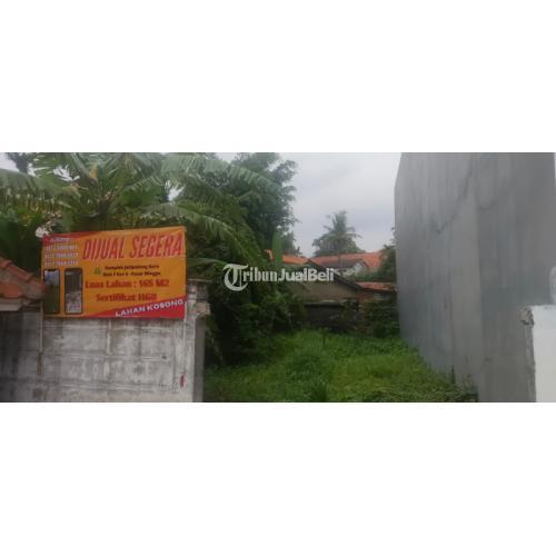 Dijual Tanah Kosong Luas 165 m2 HGB Komplek Jatipadang Baru Dekat Tol Ampera 1 - Jakarta Selatan