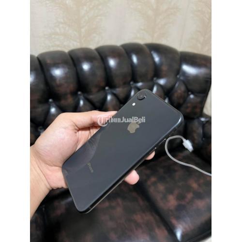HP Apple iPhone XR 64GB Black Bekas Inter 3utools Hijau Lengkap Normal - Jakarta Timur