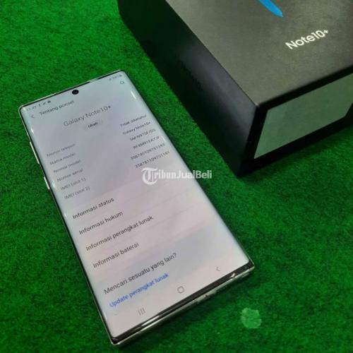 HP Samsung Note 10 Plus 12/256GB Second Fullset Mulus Normal - Semarang