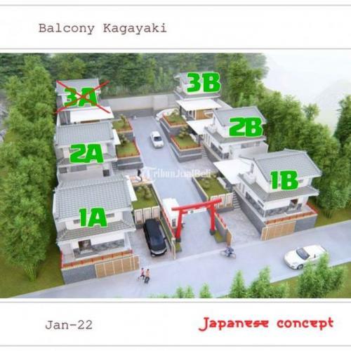 Dijual Rumah Cluster Etnik Jepang di Cimahi Utara Balcony Kagayaki 848jt ALL IN - Cimahi