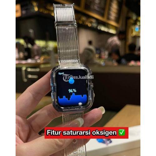 Jam Tangan Apple Watch 7 Waterproof Clone New Include 2 Strap - Jakarta Selatan