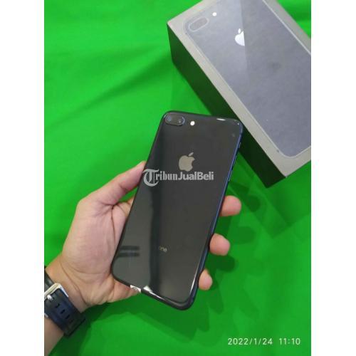 HP iPhone 8 Plus 256GB All Operator Second iCloyd Bebas Reset Mulus - Semarang