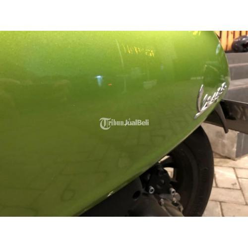 Motor Vespa Sprint iget 2017 Warna Verde Speranza Bekas Aman Surat Lengkap - Tulungagung