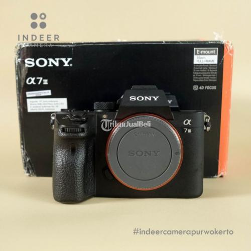 Kamera Mirrorless Sony A7 Mark III A7III Body Only Bekas Fullset Mulus - Banyumas