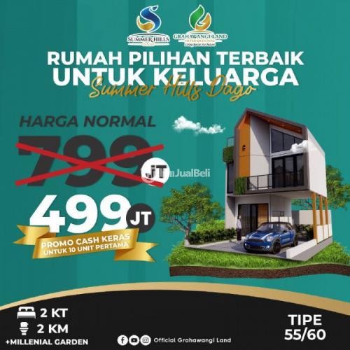 Dijual Rumah 2 Lantai Elite Summer Hills Dago Bandung 499 JT  All In - Bandung