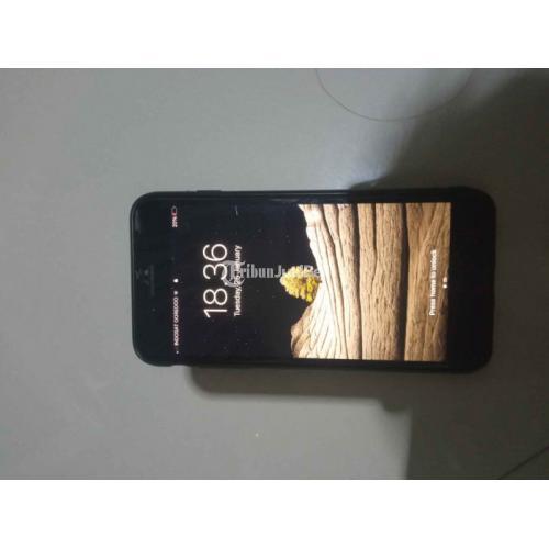 HP iPhone 7 Plus 128GB Black Bekas iCloud Bebas Reset Fullset - Sleman