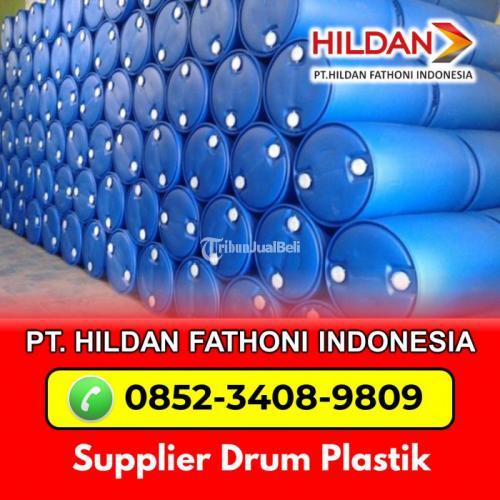 Distributor Pabrik Drum Plastik Biru Kapaista Mulai 100 Liter - Jakarta Pusat