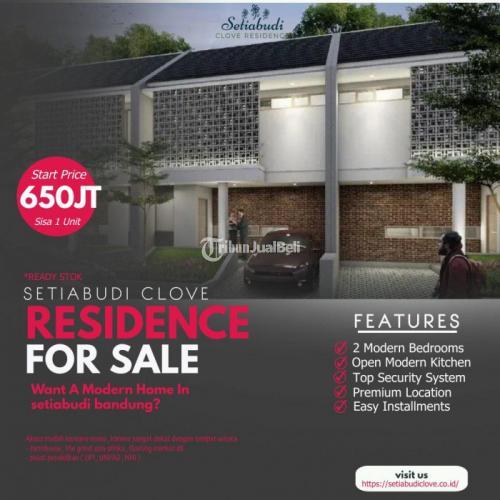 Dijual Rumah Ekslusif di Kawasan Premium Setiabudi Clove Residence - Bandung Barat