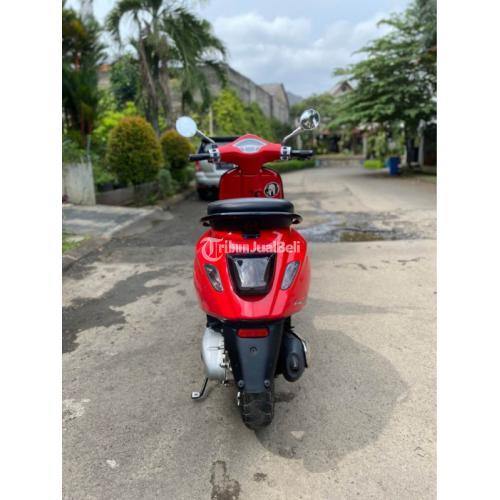 Motor Vespa Pimavera Merah 2016 Bekas Normal Surat Lengkap - Tangerang Selatan