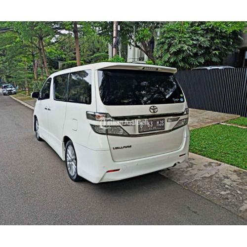 Mobil Toyota Vellfire Z AT 2014 Putih Bekas Terawat Interior Bersih - Jakarta Selatan