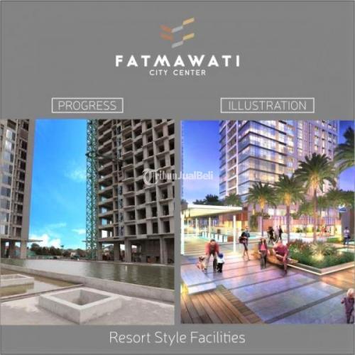 Jual Apartemen Fatmawati City Center 1KT 1KM Luas 41 m2 Semi Furnished Nego - Jakarta Selatan