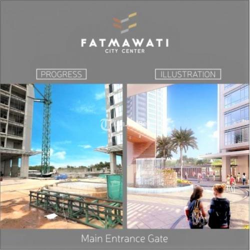 Jual Apartemen Fatmawati City Center 1KT 1KM Luas 41 m2 Semi Furnished Nego - Jakarta Selatan