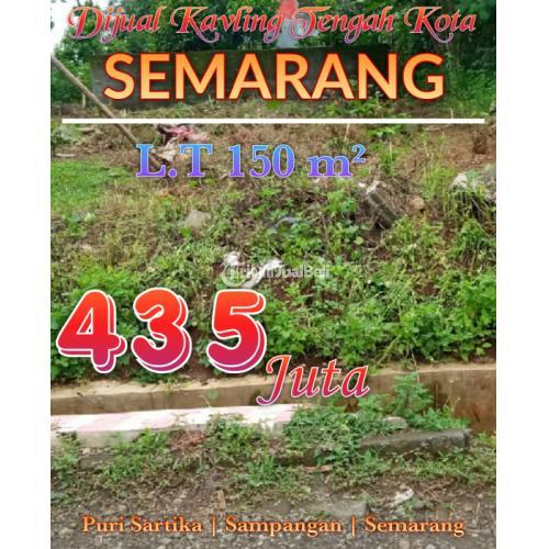 Dijual Kavling Siap Bangun Tengah Kota Luas 150 m2 SHM Strategis - Semarang