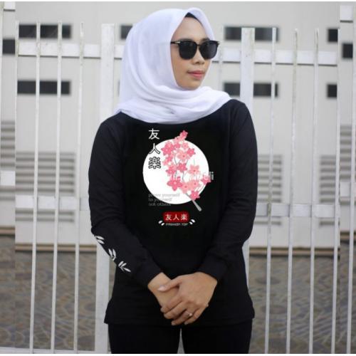 Zolaqu Style Jumbo Kaos Dinarry Fashion Abu Size M L XL & XXL // Baju Wanita - Bandung
