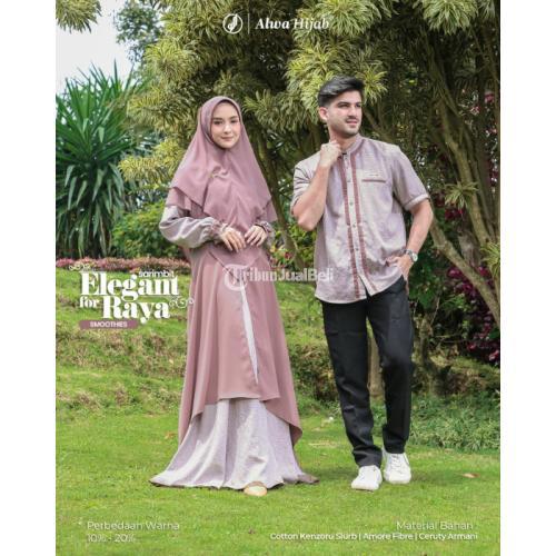 Distributor Baju Gamis Sarimbit Terbaru Alwa Hijab di Blitar