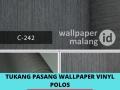 Tukang Pasang Wallpaper Vinyl Polos - Malang