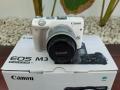 Kamera Mirrorless Canon EOS M3 Bekas Normal Sensor Bersih Bebas Jamur - Tangerang